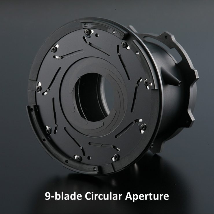 SEL1224GM 9 blade Circular Aperture