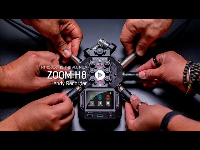 Zoom H8 Eight-Track Recorder - Newsshooter