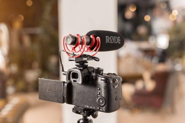 RODE VideoMic NTG INSITU HAIR DRESSER VLOGGER CAMERA SETUP RGB