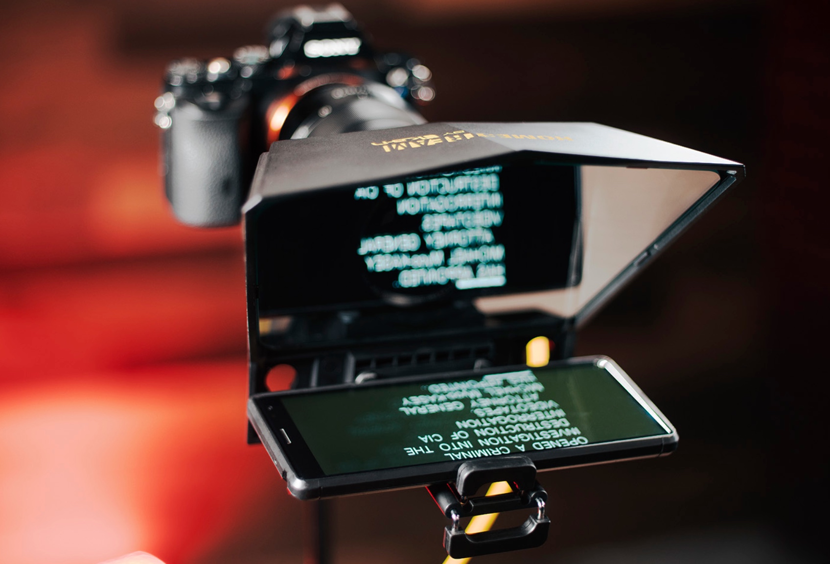 Ikan HomeStream Smartphone Teleprompter For DSLR & Mirrorless Cameras