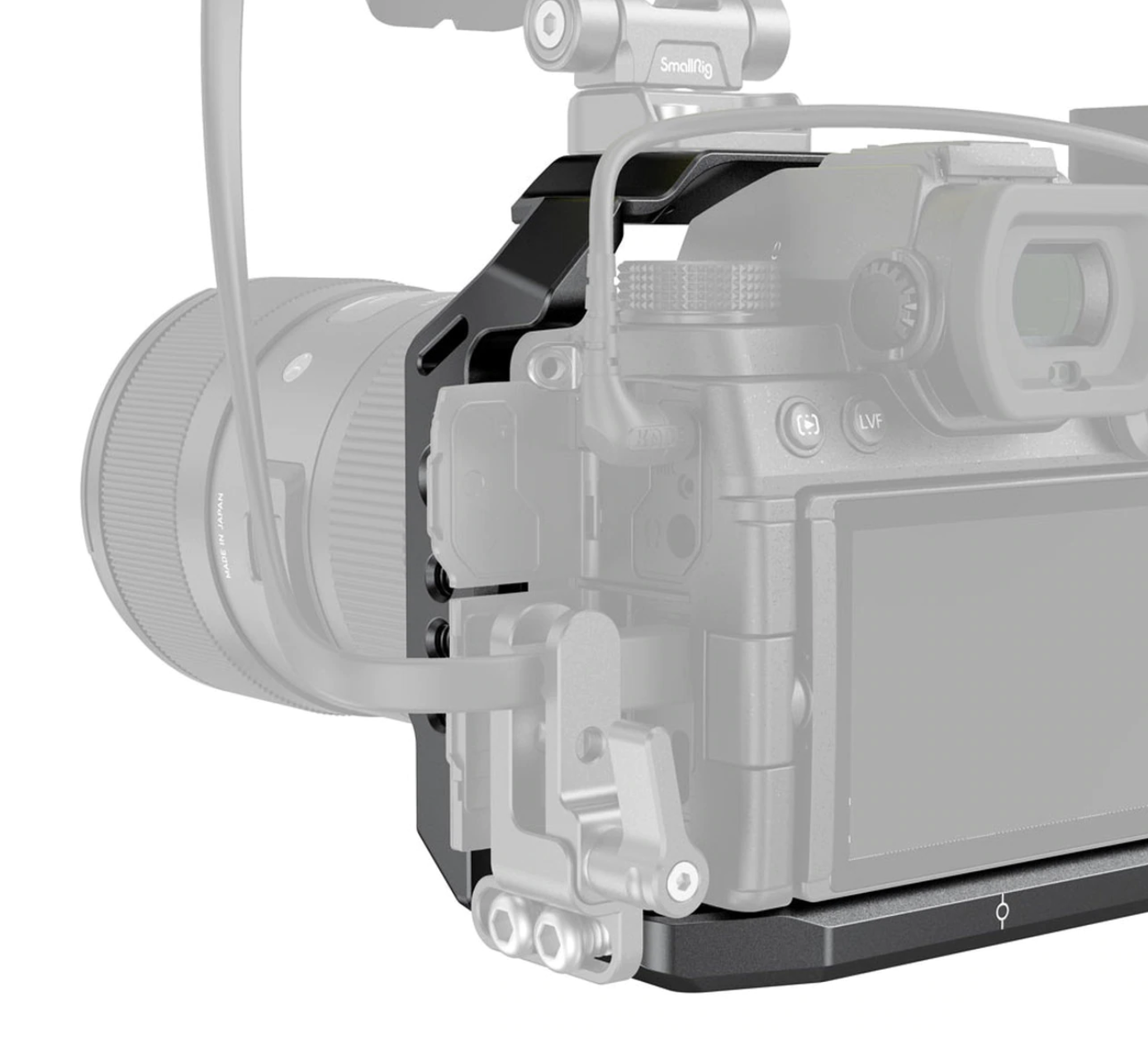 SMALLRIG S5 Cage Jaula De Cámara De Aleación De Aluminio Para Panasonic S5, Con Cold Shoe Y NATO Rail Incorporado- 2983