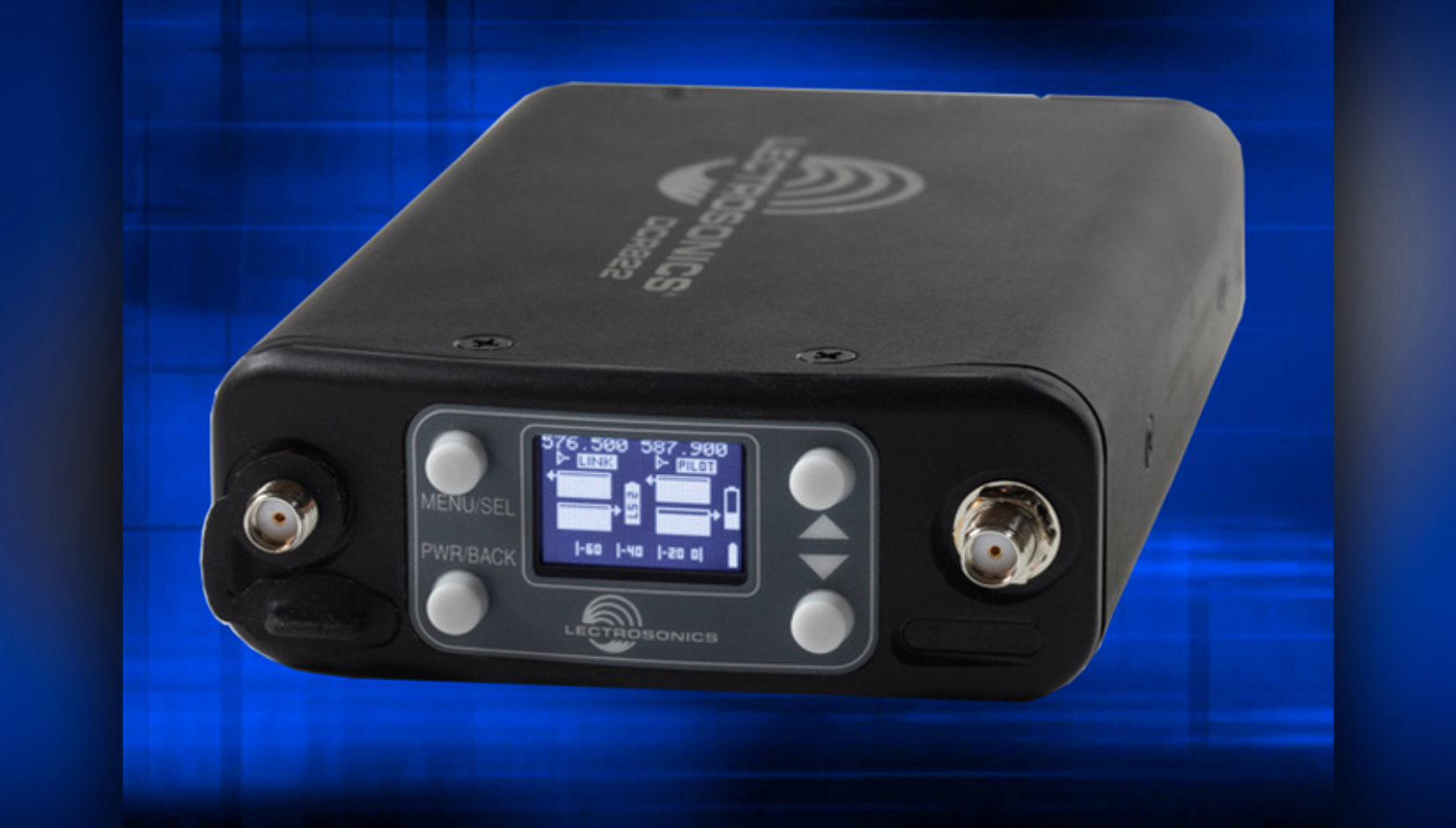 Lectrosonics DCR822 Dual Channel Portable Digital Receiver Newsshooter