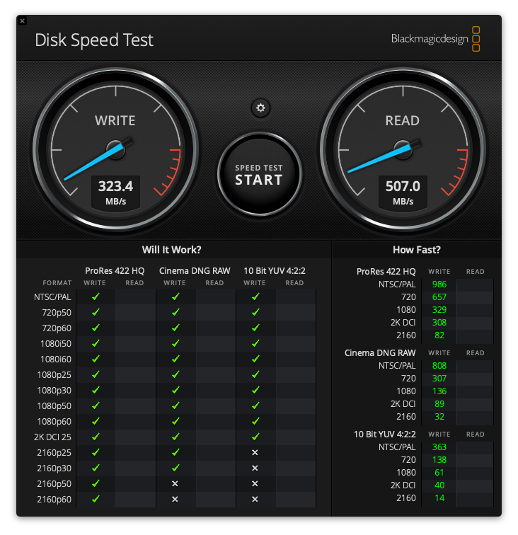 DiskSpeedTest