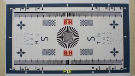 Sharpness and Distortion f16 50mm