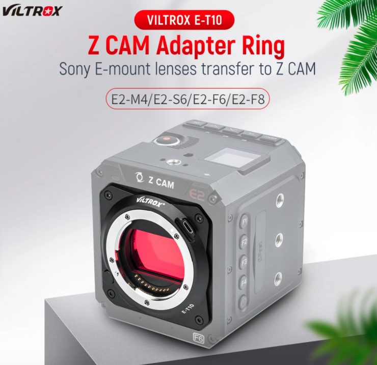 opslag niet voldoende Aan boord Viltrox Sony E-mount to Z CAM E2 Series Mount - Newsshooter