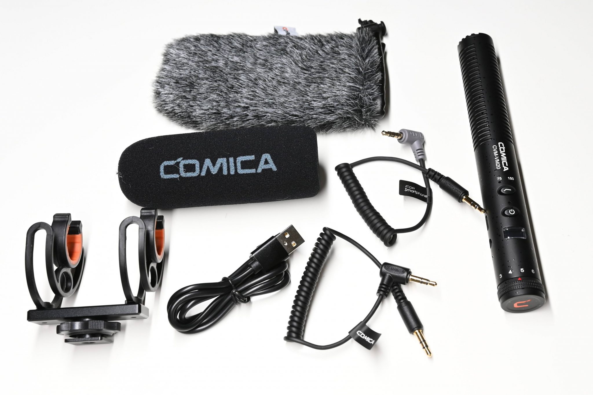 Comica CVM-VM20 super cardioid shotgun microphone hàng used