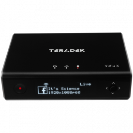 Teradek VidiU X ThreeQuarters HighAngle2 White BG 500x500
