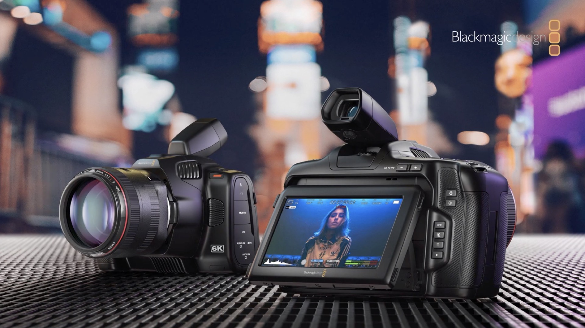 Pocket Cinema Camera 6K Pro includes internal ND and optional EVF