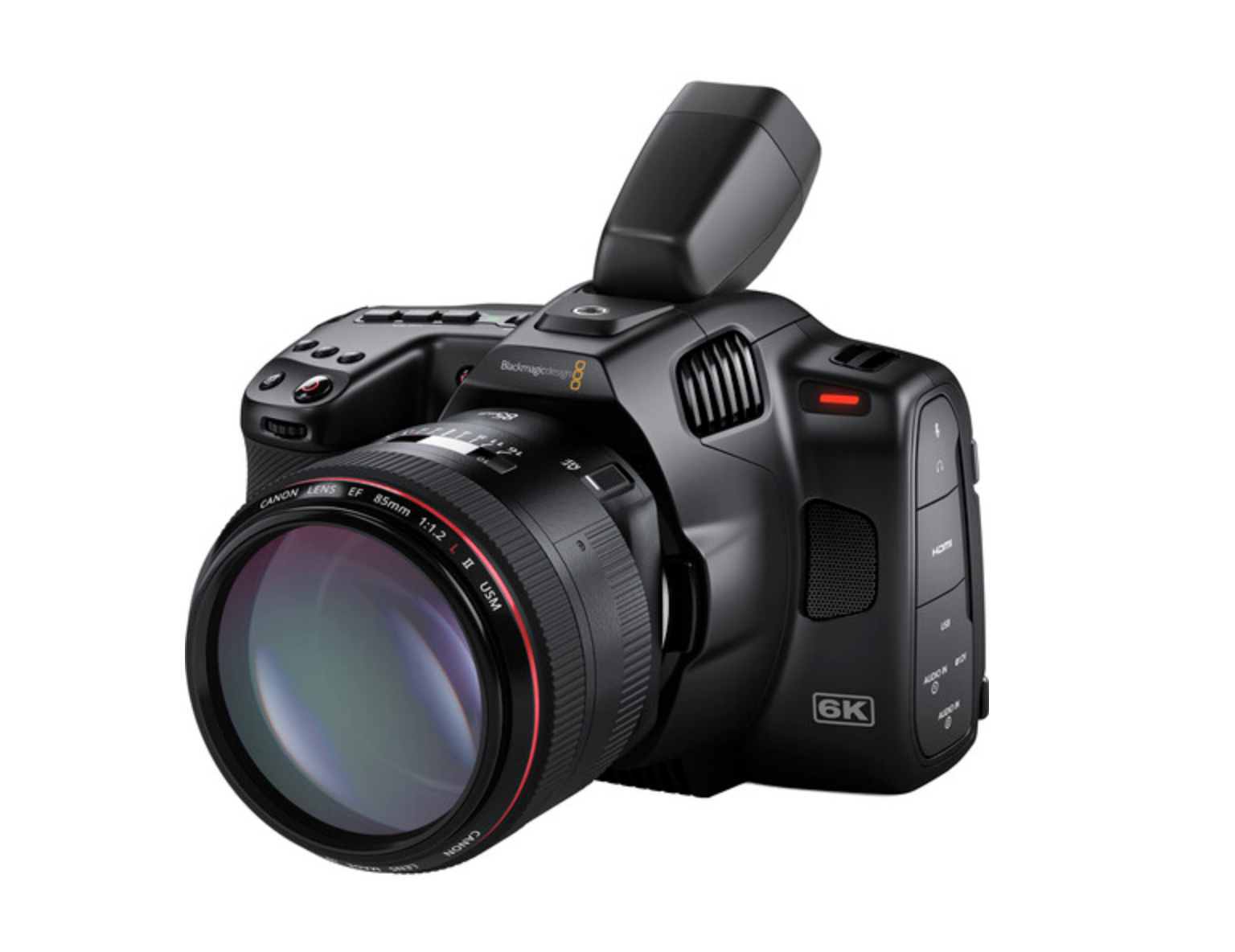 Pocket Cinema Camera 6K Pro includes internal ND and optional EVF