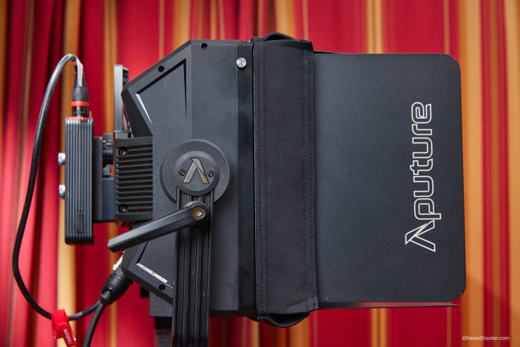 Aputure NOVA barn door side