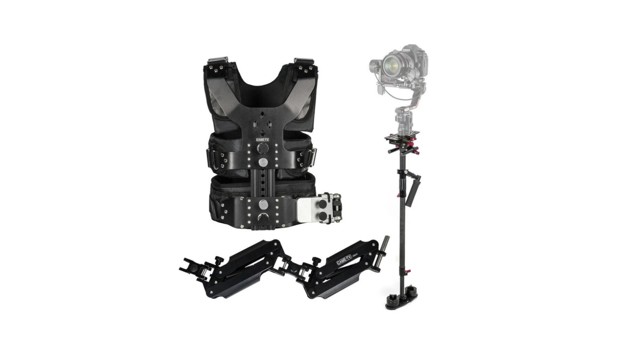 CAME TV スタビライザー CAME-TV 2-8kg Load Pro Camera Video Stabilizer Kit - Newsshooter