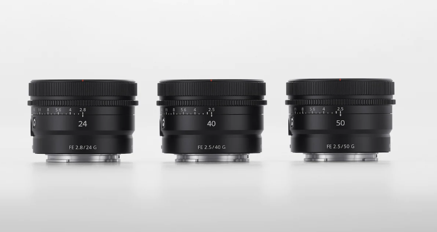 Sony introduces three new G Full Frame lenses