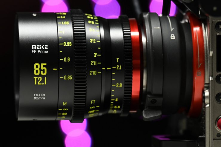 Meike 85mm T2.1 Full Frame Cine Lens Review - Newsshooter