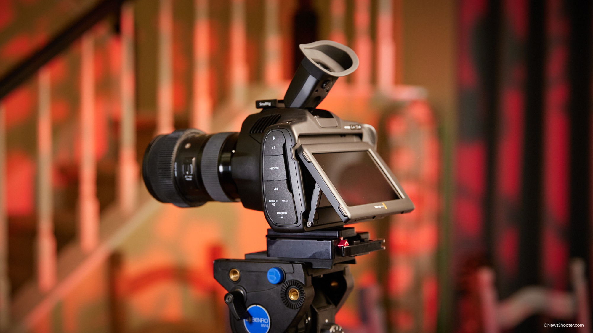 Blackmagic Design Pocket Cinema Camera 6K Pro EVF, LCD, and ND