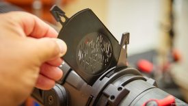 Spotlight Mini Zoom Gobo holder