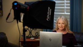 LS 60 Softbox bridget zoom call