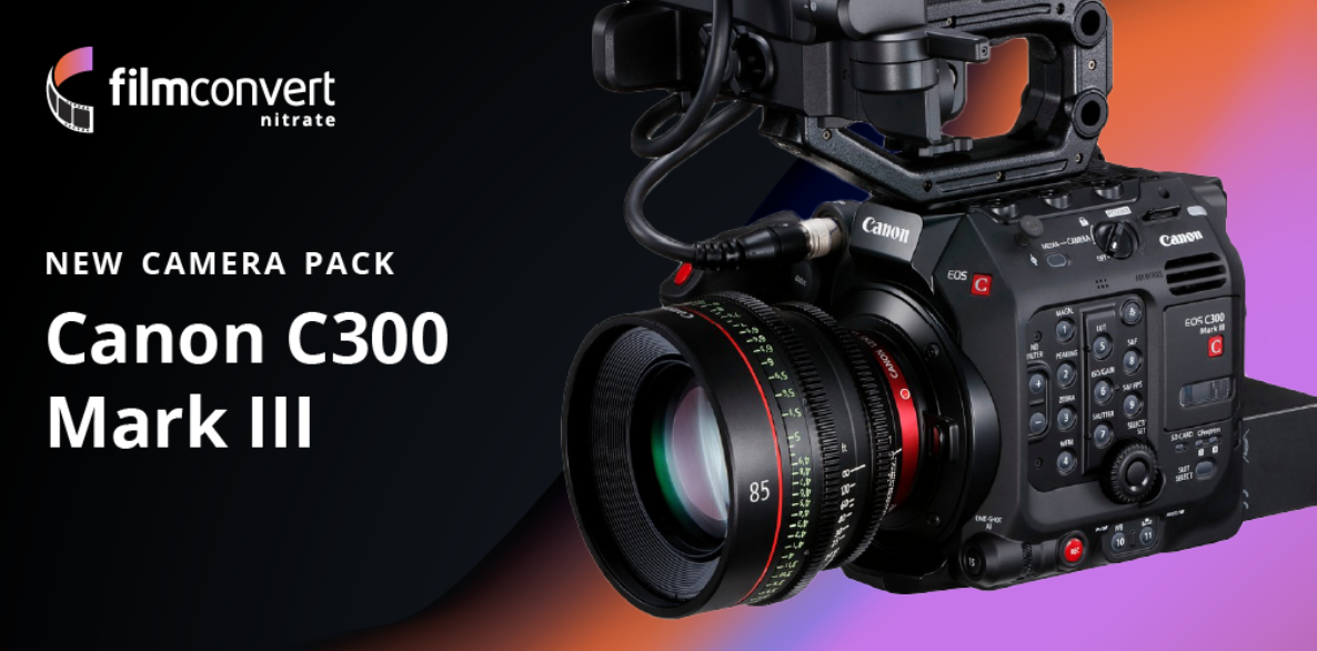 Film Convert Canon C300 Mark III Camera Pack Newsshooter