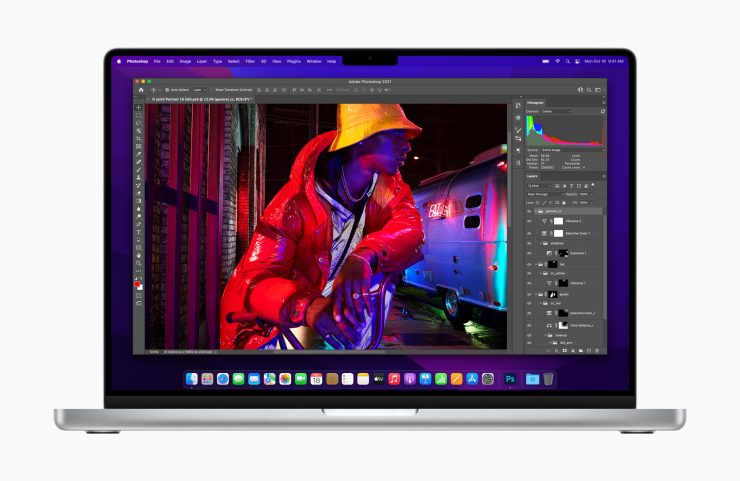 Apple MacBook Pro 16 inch Photoshop 10182021