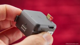 DJI Action 2 LCD Micro SD Card slot 1
