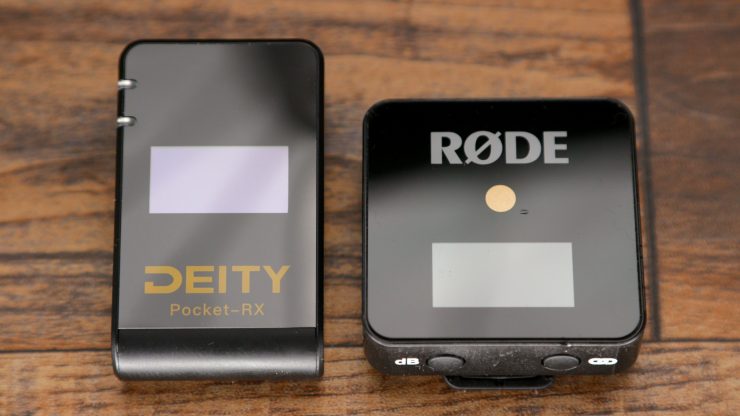 Rode and Deity side by side