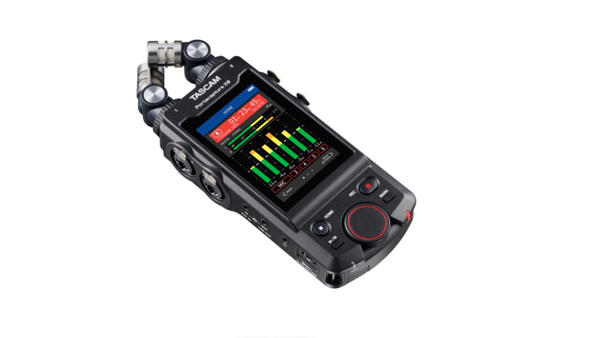 Tascam Portacapture X8 6Input / 6Track Handheld Adaptive Multitrack