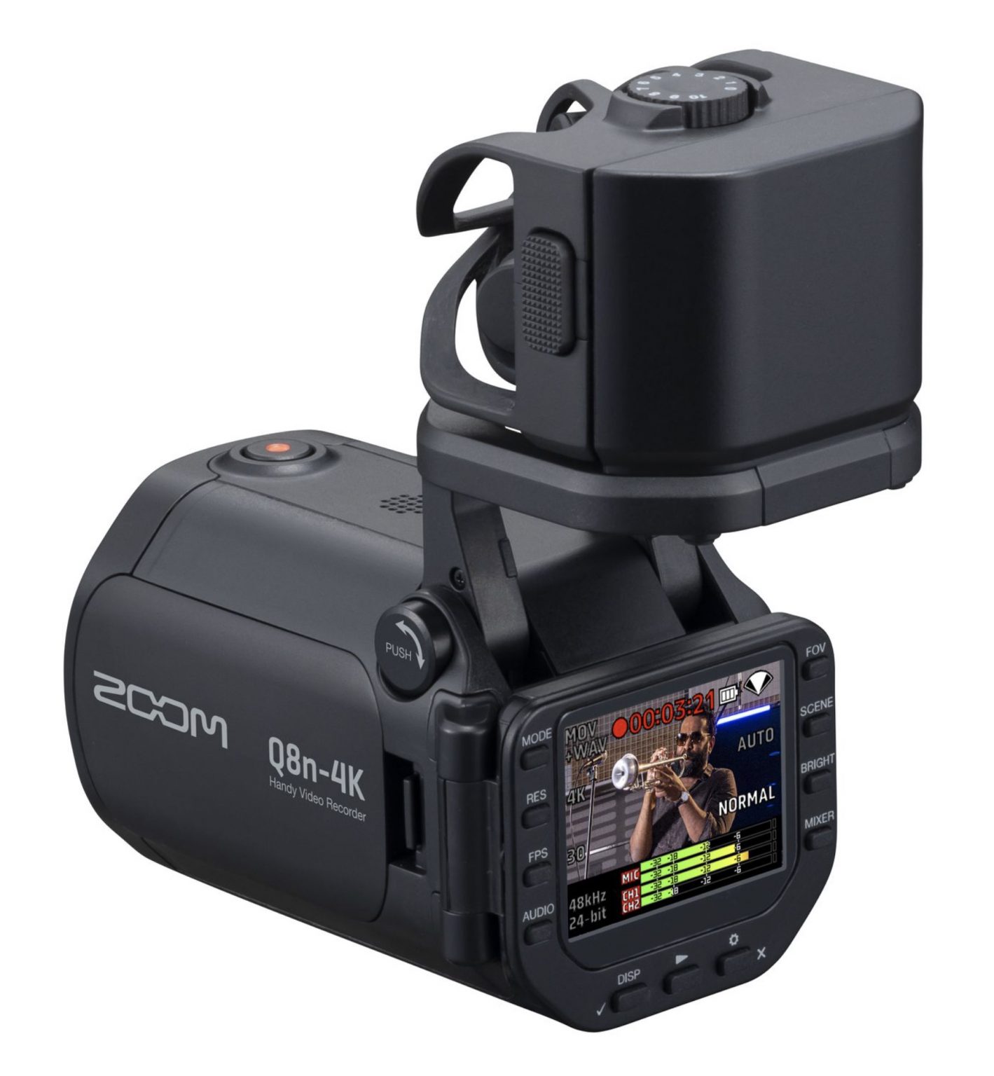 Zoom Q8n4K Handy Video Recorder Newsshooter