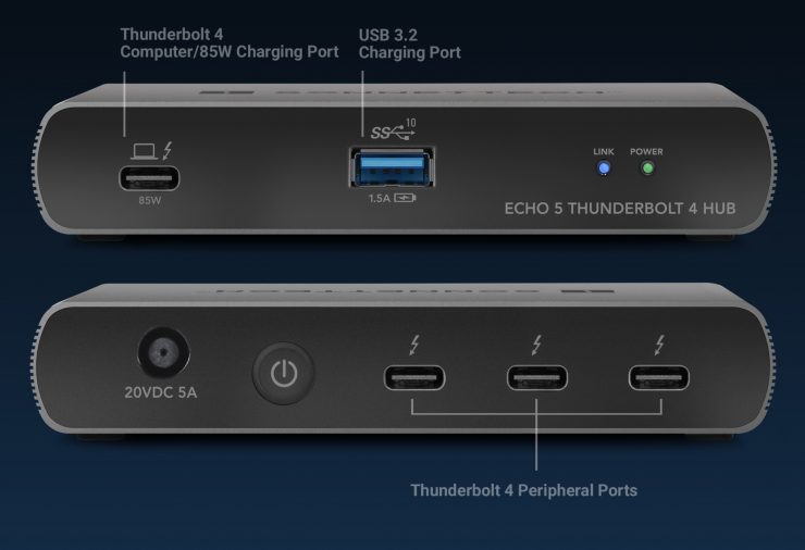 Echo 5 Thunderbolt 4 Hub – SONNETTECH