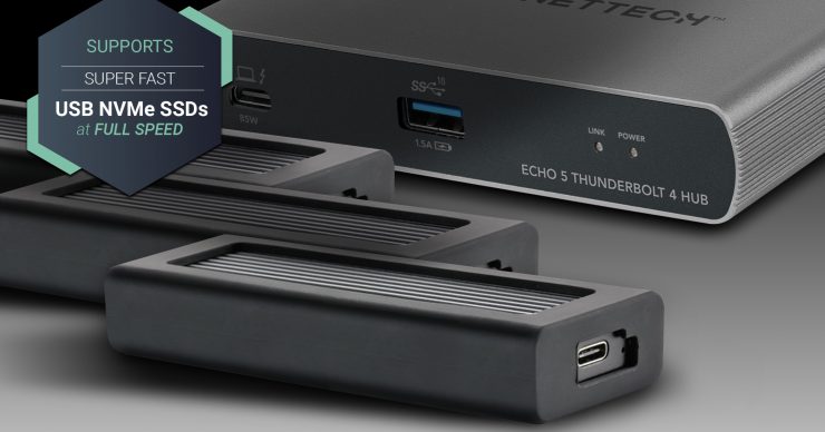  Sonnet Echo 5 Thunderbolt 4 Hub : Electronics