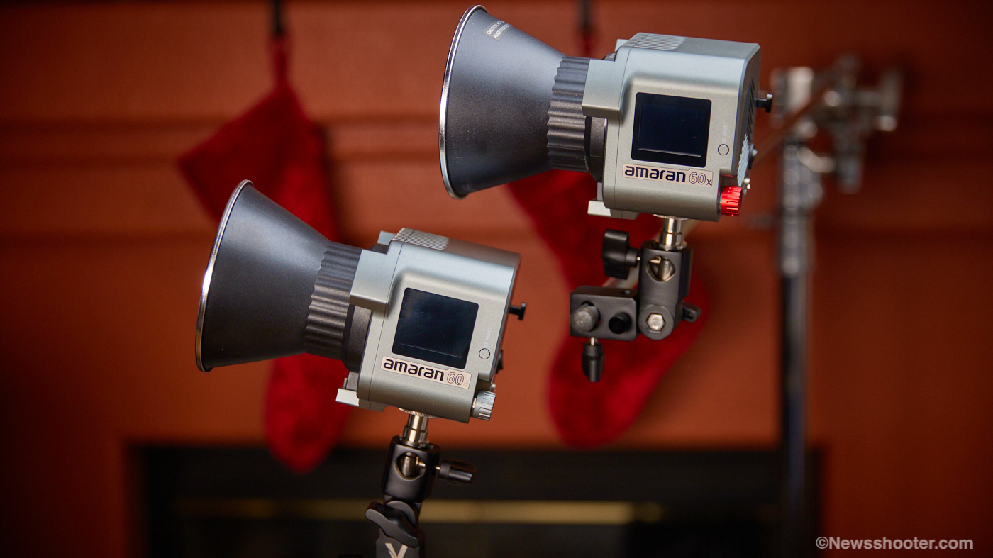 amaran COB 60x & 60d Lights Review - Newsshooter