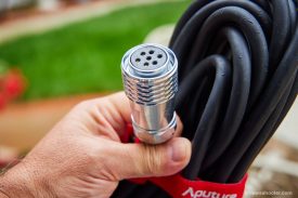 Aputure LS 1200d Pro 7 pin cable end