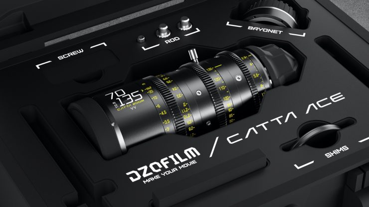 DZOFilm CATTA Ace FF 70-135mm & 35-80mm T2.9 Zoom (PL+EF Mount 