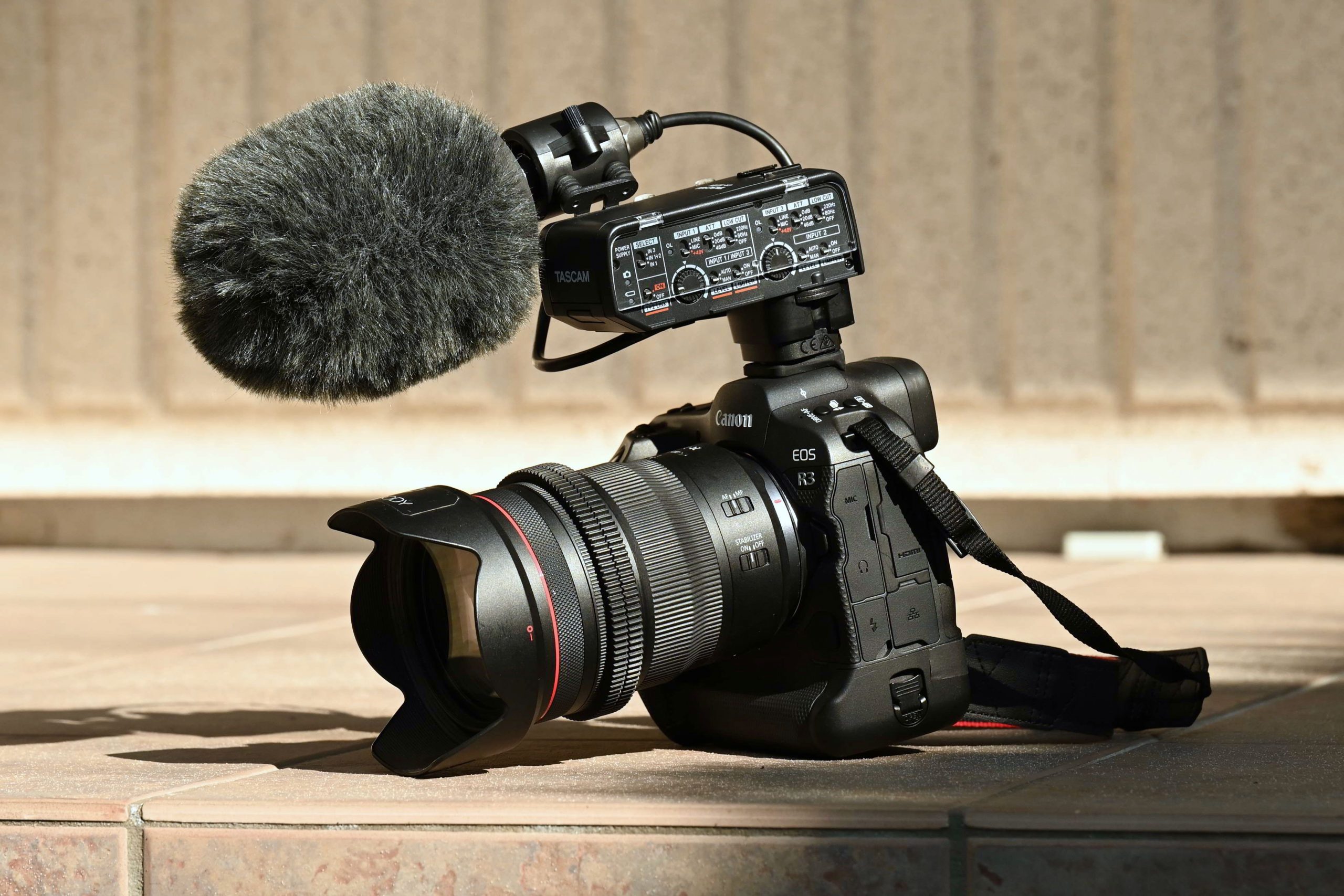 Tascam CA-XLR2d-C Review - Newsshooter