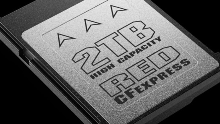 RED 2TB CFexpress Type B Card
