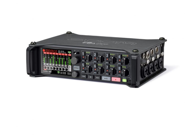 ZOOM F8n Pro Multitrack Field Recorder with 32bit Float Newsshooter