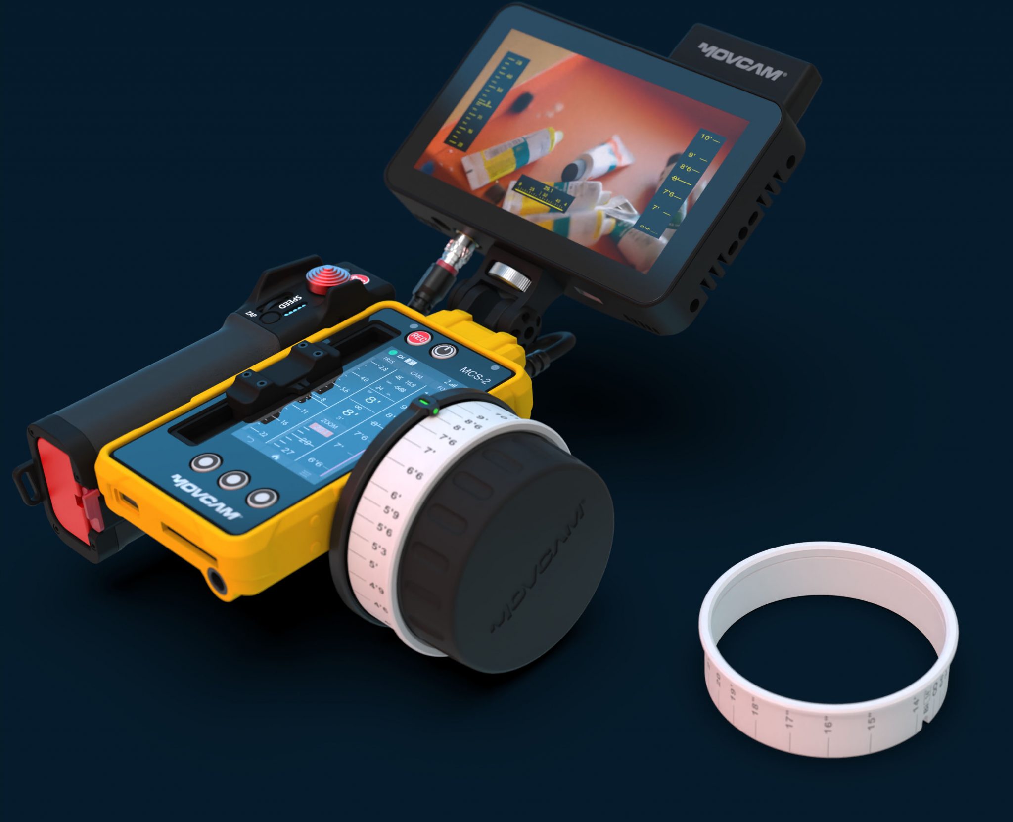 Movcam MCS2 Wireless FIZ System & MR6 Focus Overlay Monitor Review