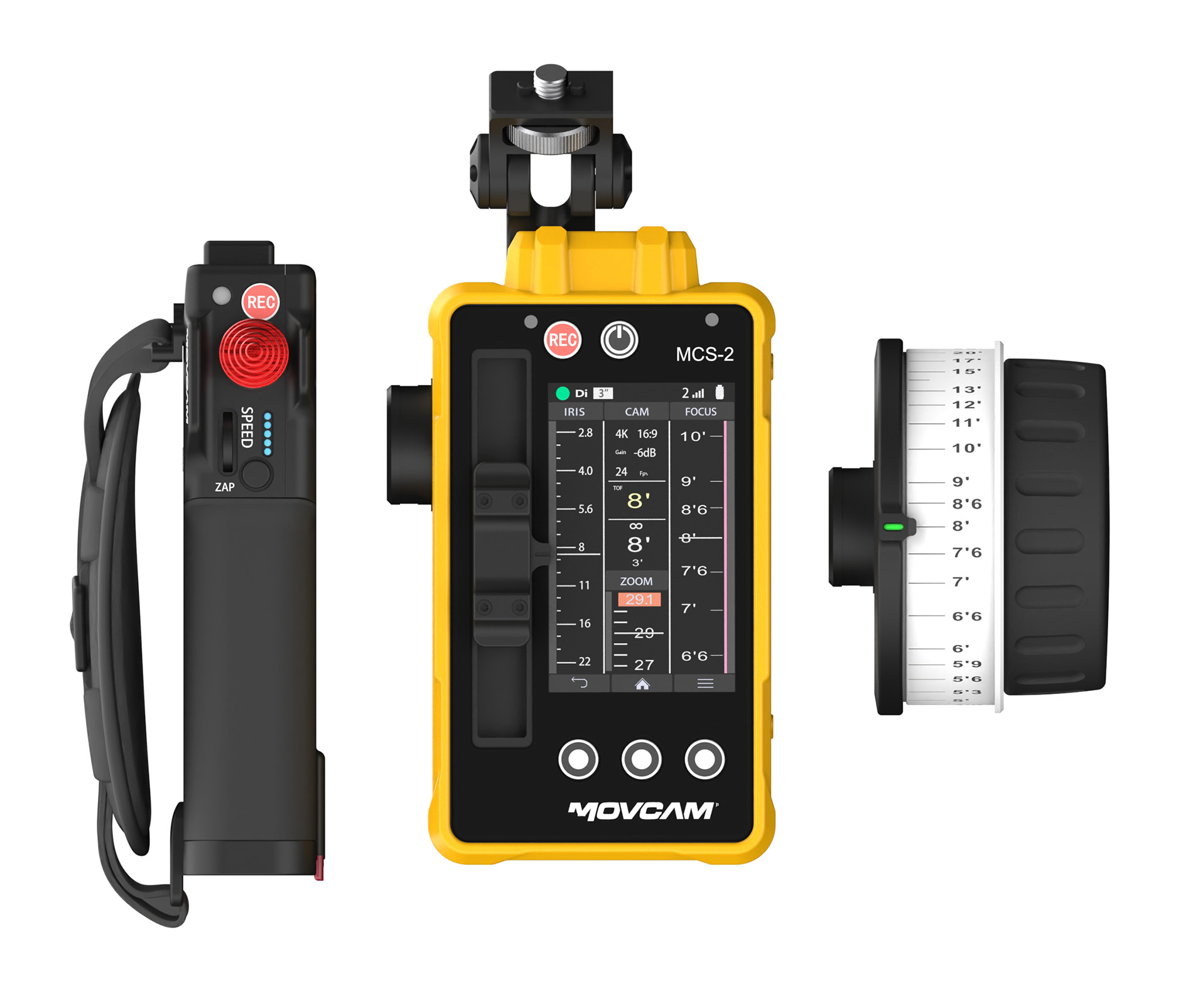 Movcam MCS2 Wireless FIZ System & MR6 Focus Overlay Monitor Review