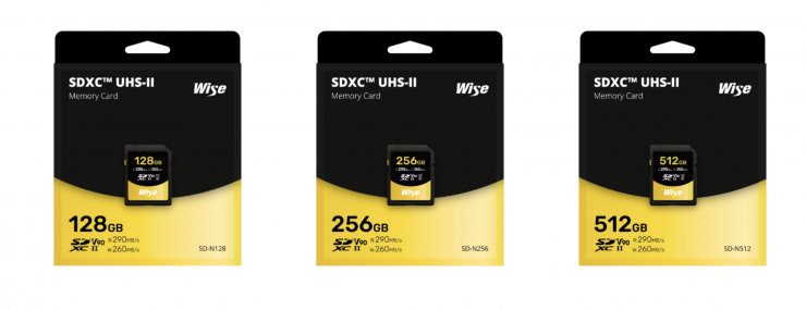 Wise Advanced 128GB SD-N UHS-II SDXC Memory Card