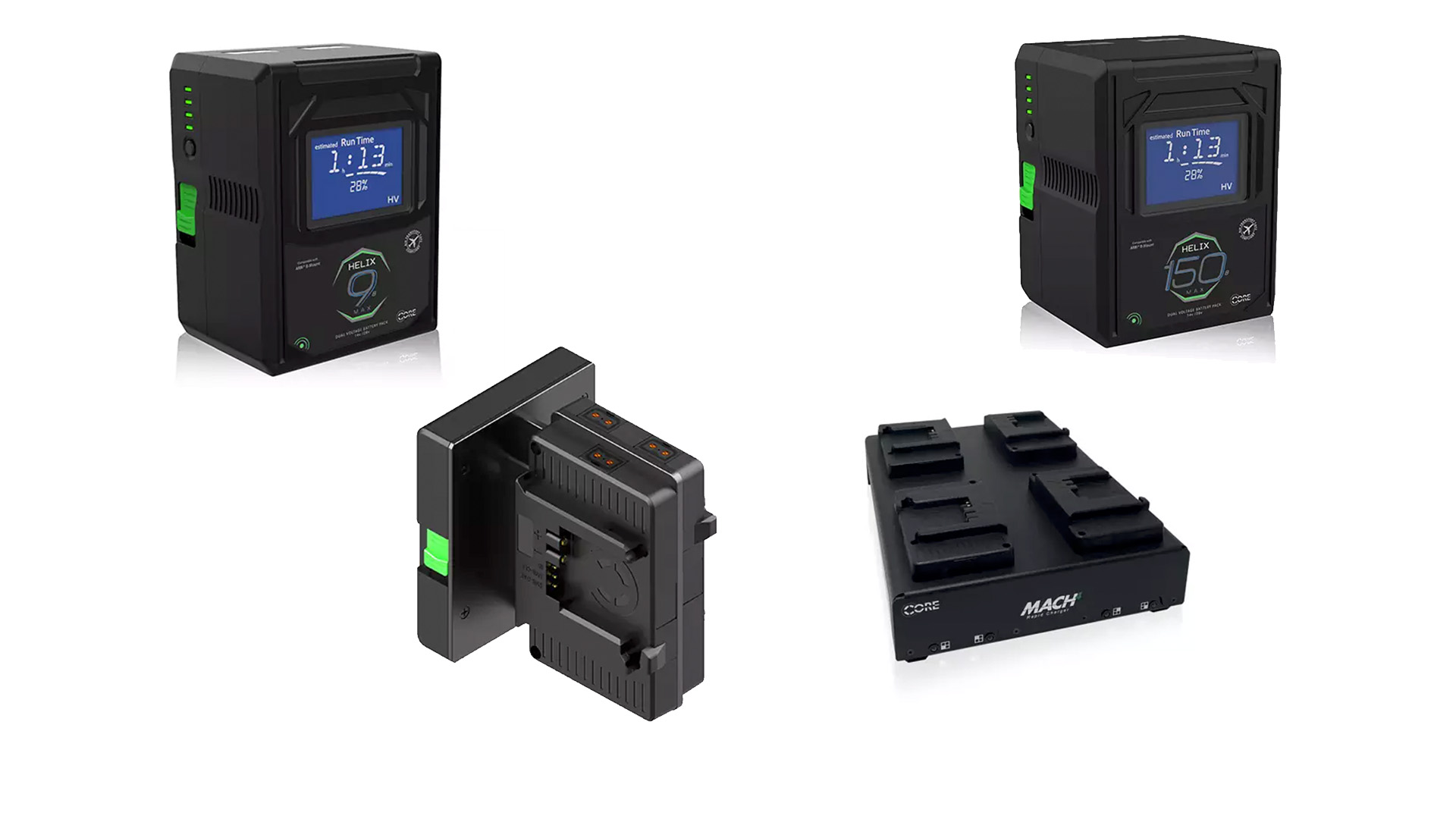 CORE SWX new Helix Max Series features dual 14v/28v simultaneous