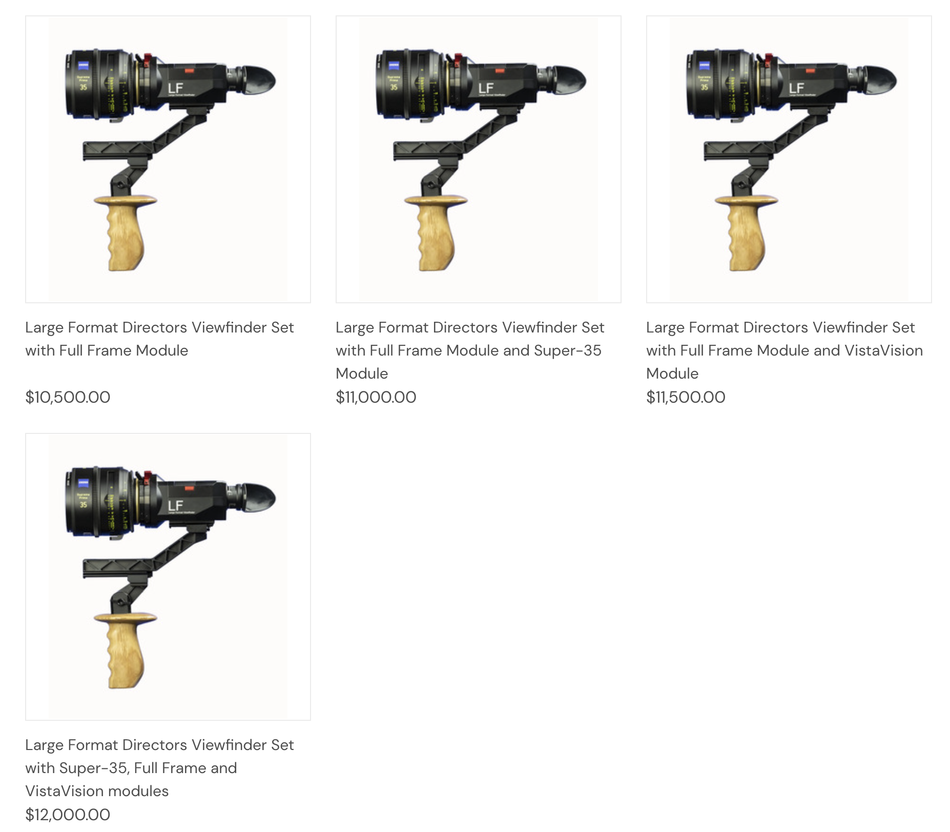 Lindsey Optics Large Format Optical Directors Viewfinders Newsshooter
