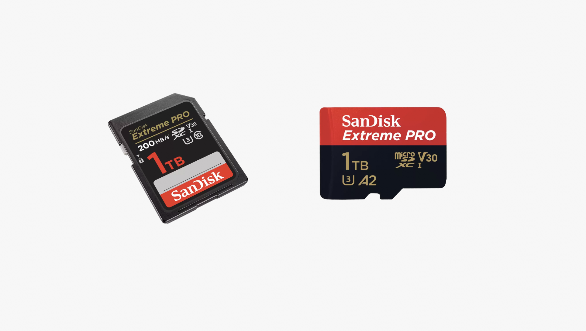 SanDisk Extreme Pro - flash memory card - 1 TB - SDXC UHS-I