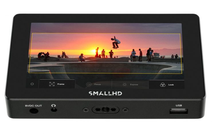 SmallHD Action 5 Product Front Raised Screen On
