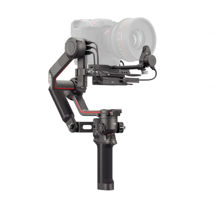 DJI RS 3 Pro Complete setup diagonal front view 2 of 2 1