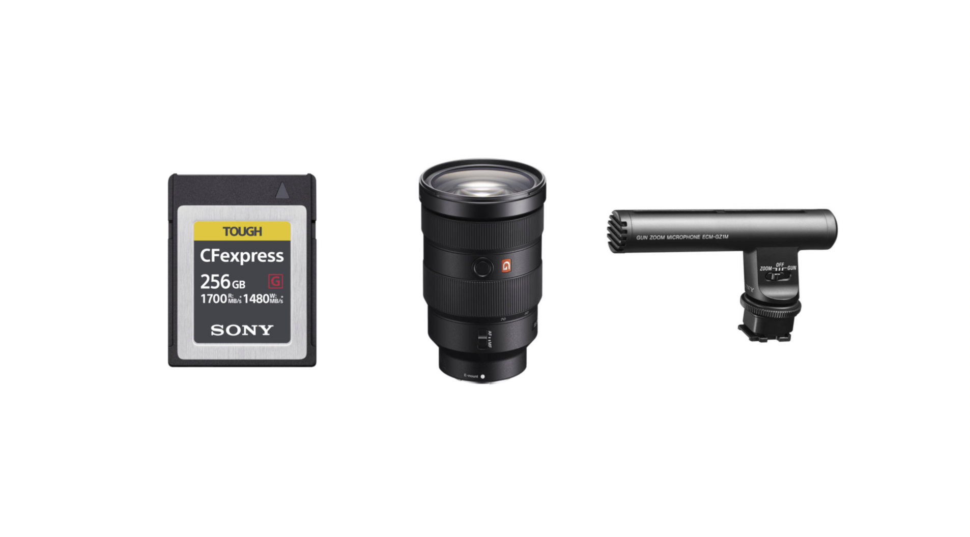 Sony lenses, media cards & audio on sale - Newsshooter