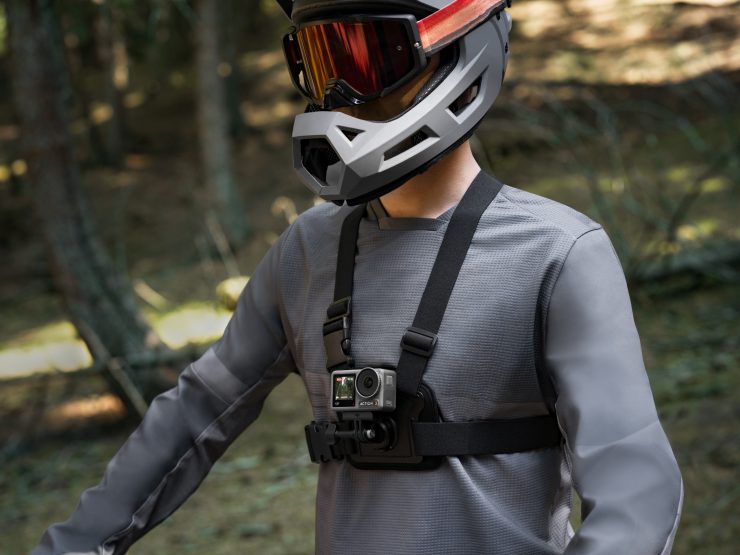 Osmo Action 3 FEATURES Chest Strap Mount