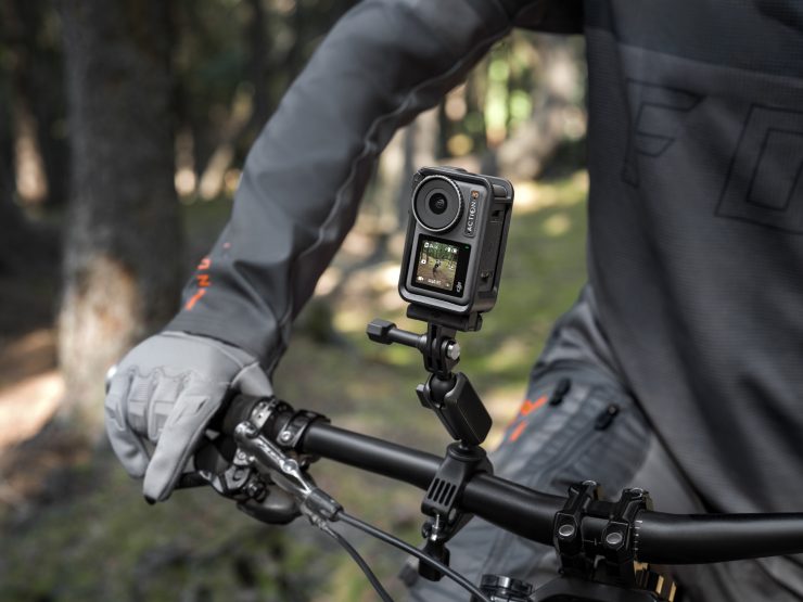 Osmo Action 3 FEATURES Handlebar Mount