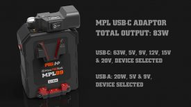 PAG MPL USB C Adaptor for Mini PAGlink batteries