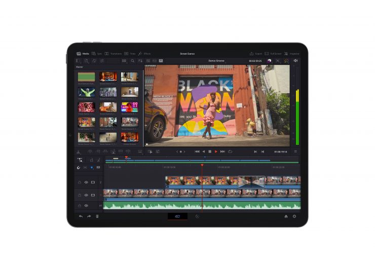 DaVinci Resolve for iPad Cut 1