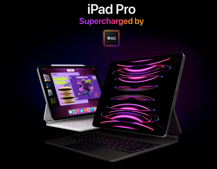iPad Pro en tailles 11 pouces et 12,9 pouces.