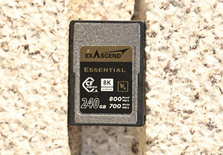 Exascend 240GB Essential CFexpress Type A Card Review - Newsshooter