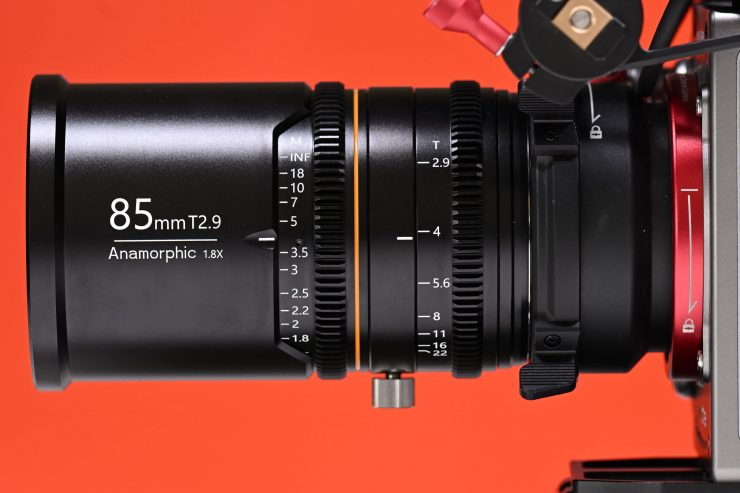 Great Joy 85mm T2 9 1 8x Anamorphic 34